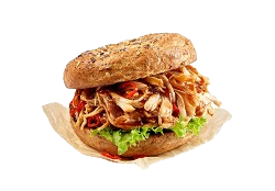 Chicken Donner Burger Meal 