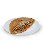 Donner Kebab In Pitta 