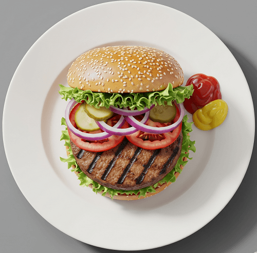 Small Beef Burger 