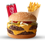 Double Cheeseburger Meal 